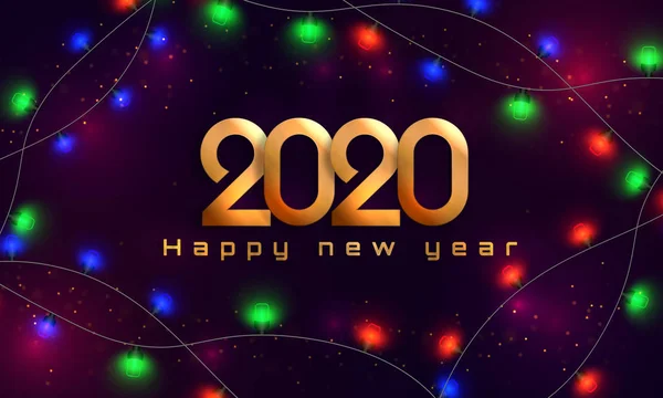 New Year 2020 — Stock Vector