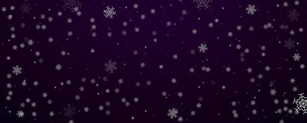 Caída de nieve de Navidad — Vector de stock