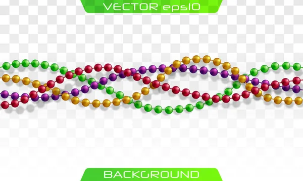 Multicolor hermosa cadena — Archivo Imágenes Vectoriales