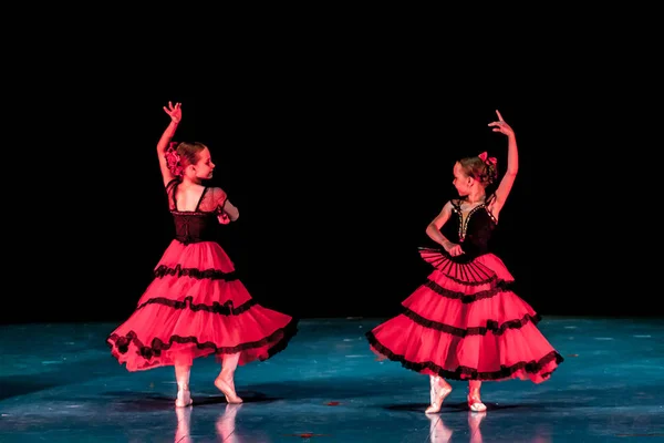 Ballet Dansers Niños Concierto — Foto de Stock