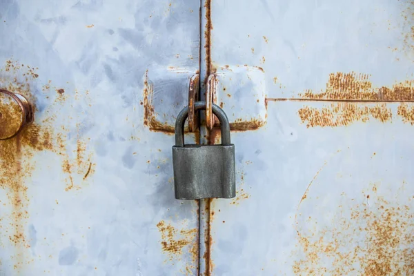 Hangsloten Zijn Draagbare Sloten Met Een Shackle Die Kan Worden — Stockfoto