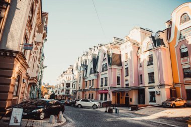 Sonbahar Kiev şehir güzel mimari