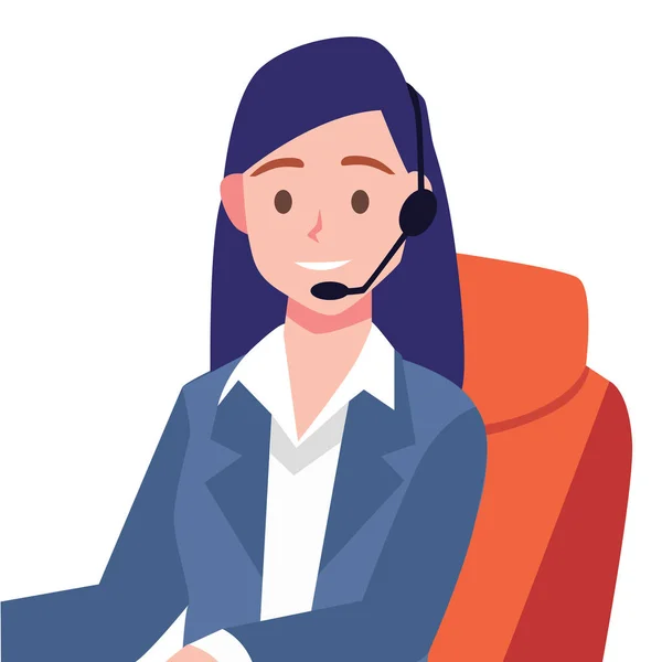 Zarif kız müşteri hizmetleri, ofis ortamı, müşteri destek, işçilerin çalışma