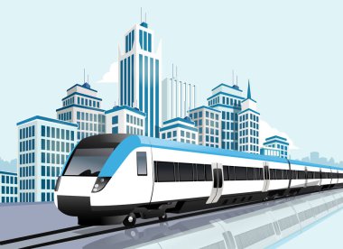 Modern şehir, ulaşım, Modern hayatın önünde geçen hızlı metro