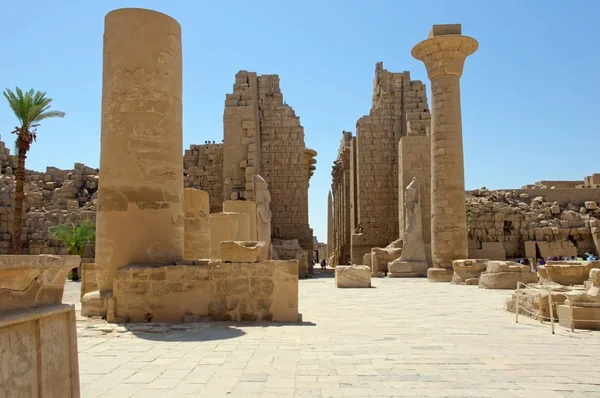カルナック寺院の複合体 ルクソール エジプト アフリカ — ストック写真