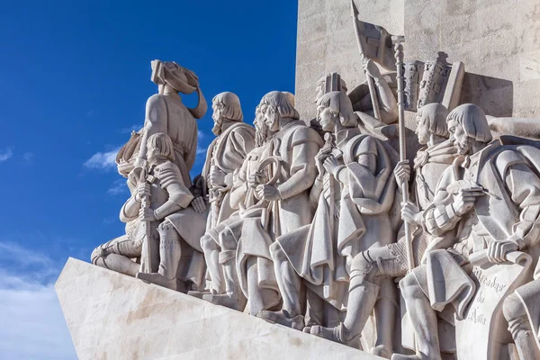 Lisszabon Portugália Február 2018 Padrao Dos Descobrimentos Emlékmű Tengeri Felfedezések — Stock Fotó