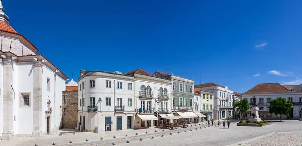 Santarém Portugal Setembro 2017 Panorama Praça Praca Bandeira Praça Principal — Fotografia de Stock