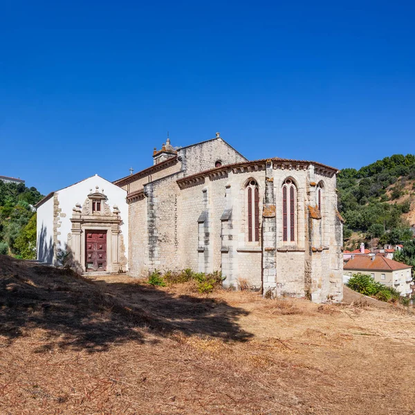 Santarém Portugal Abside Gótica Igreja Santa Cruz Com Vista Para — Fotografia de Stock