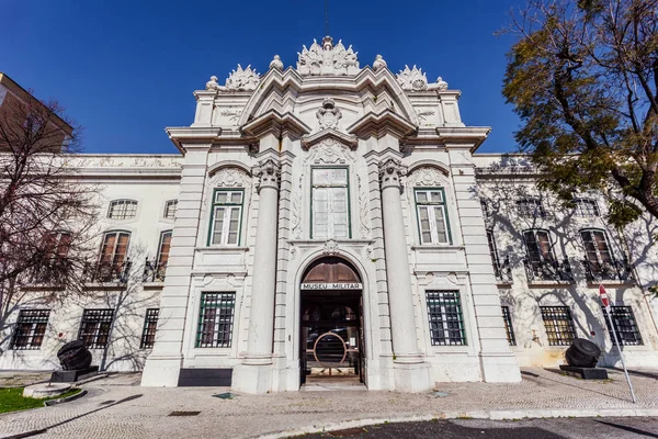 Lissabon Portugal Februari 2017 Ingang Van Het Militaire Museum Van — Stockfoto