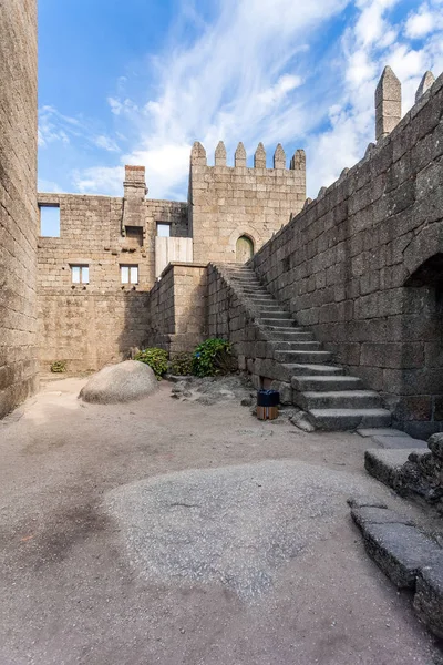 Guimarães Portugal Outubro 2017 Interior Castelo Guimarães Castelo Mais Famoso — Fotografia de Stock