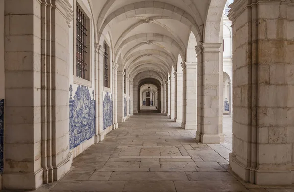 Lisbon Portugal September 2013 Cloister Mosteiro Sao Vicente Fora Monastery — Stock Photo, Image