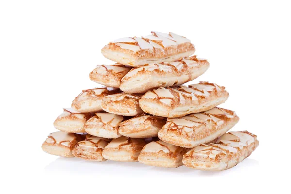 Sfogliatine Italian Puff Pastry Isolated White Background — Stock Photo, Image