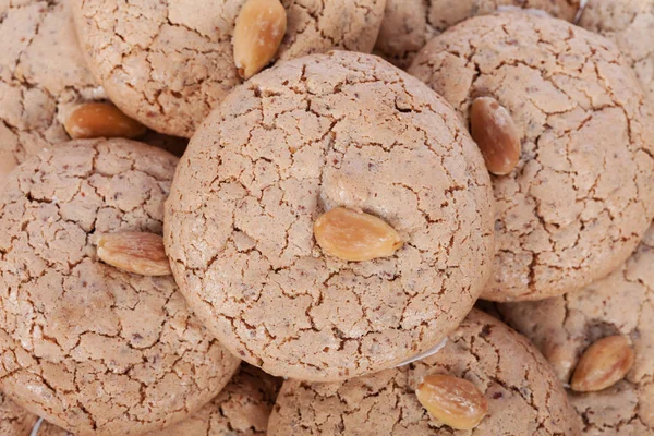 Almendrados Típico Tradicional Biscoito Amêndoa Região Algarvia Portugal — Fotografia de Stock