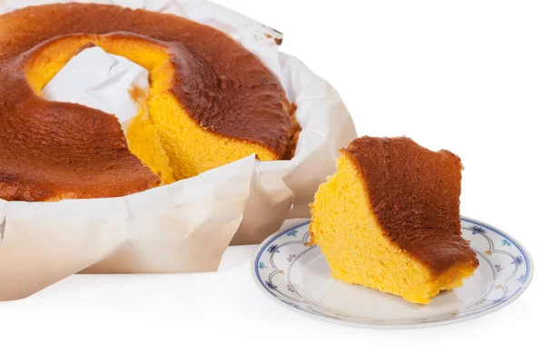 Pao Der Portugiesische Biskuitkuchen Seiner Traditionellsten Form Mit Den Typischen — Stockfoto