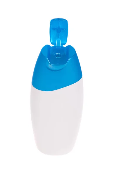 Шампунь Бутылка Изолирована Белой Спинке — стоковое фото