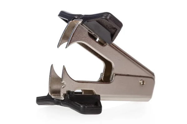 Staple Remover Isolato Uno Sfondo Bianco — Foto Stock