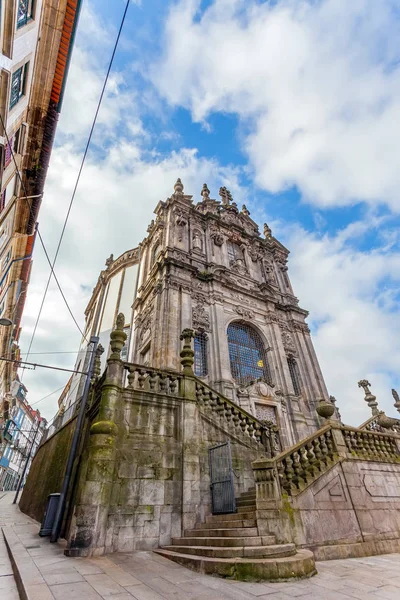 Iglesia Clerigos Que Adjunta Icónica Torre Clerigos Uno Los Puntos —  Fotos de Stock