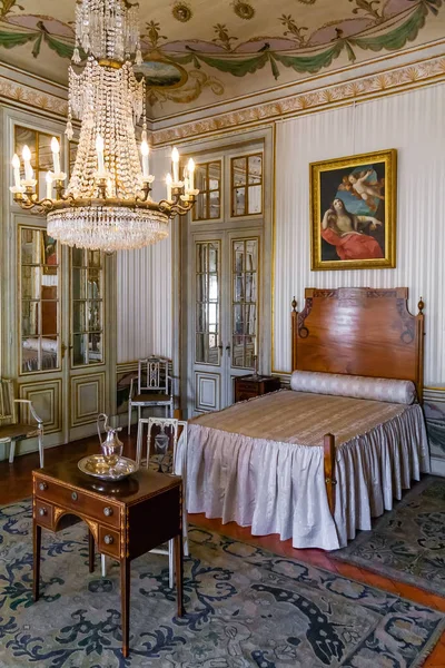 Квебек Португалия Сентябрь 2015 Года Спальня Марии Франциски Фата Принцессы — стоковое фото