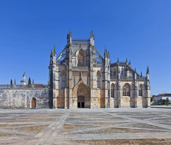バターリャ修道院 ゴシック様式 マヌエルの傑作 ドミニカ共和国の宗教的な順序 ポルトガル ユネスコ世界遺産 — ストック写真