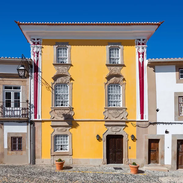 Fachada Casa Magessi Também Conhecida Como Casa Amarela Pequeno Hotel — Fotografia de Stock