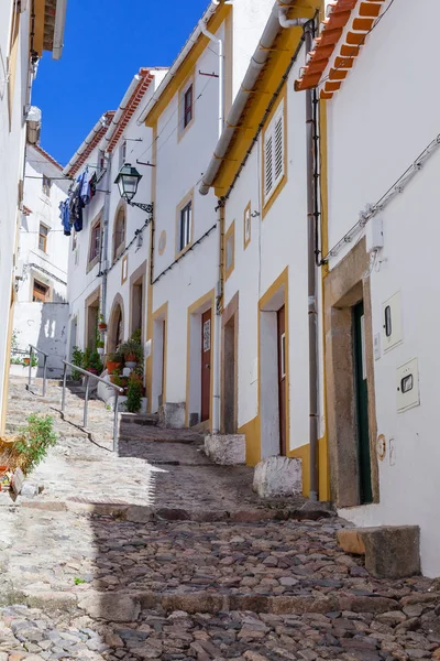 Barrio Judío Medieval Gueto Judiaria Castelo Vide Alto Alentejo Portugal — Foto de Stock