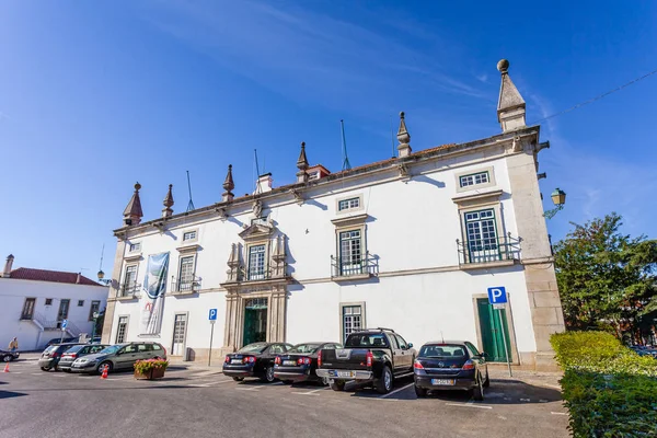 Santarem Portugal Septiembre 2015 Antiguo Palacio Eugenio Silva Una Casa — Foto de Stock