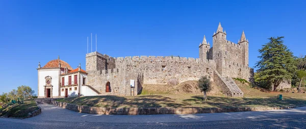 Santa Maria Feira Portugal Outubro 2015 Castelo Feira Com Capela — Fotografia de Stock