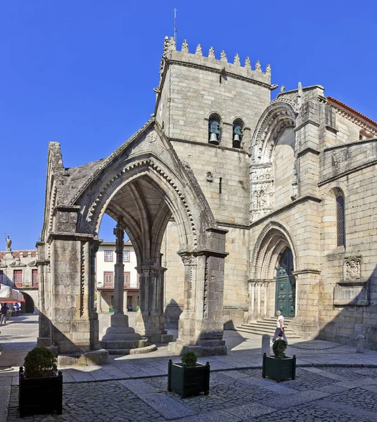 Guimaraes Portugal October 2015 Salado Monument Padrao Salado Nossa Senhora — Φωτογραφία Αρχείου