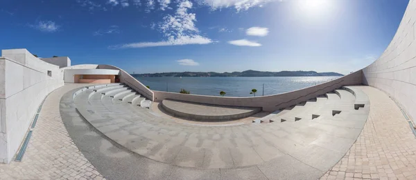 Lisboa Portugal Octubre 2016 Anfiteatro Con Vistas Río Tajo Las — Foto de Stock