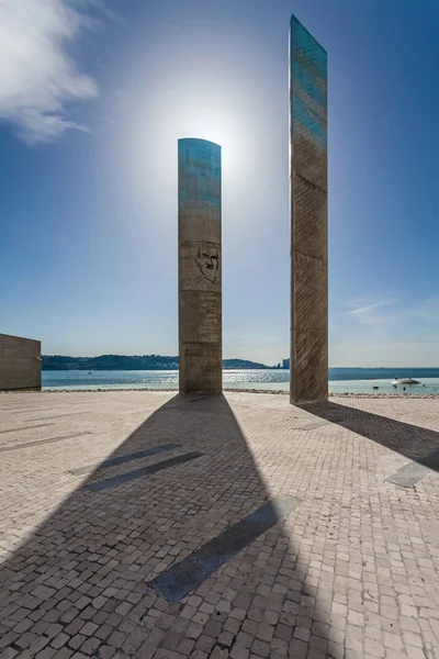 Lisbon Portugal 2016 Futuristisches Architekturdetail Der Champalimaud Foundation Zentrum Für — Stockfoto