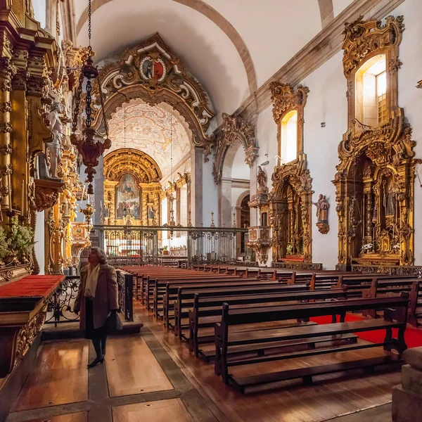 Santo Tirso Portogallo Dicembre 2015 Bento Monasteryl Ordine Benedettino Costruito — Foto Stock