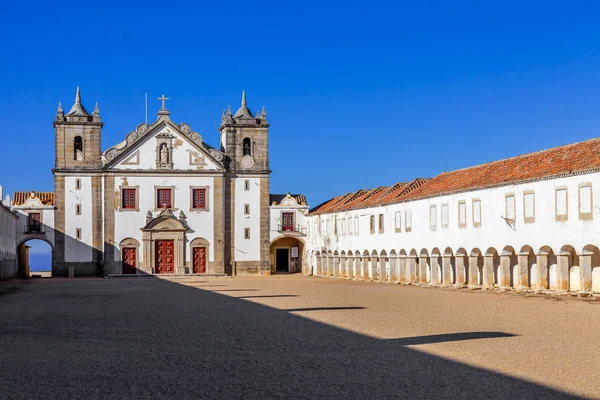 Sanctuaire Baroque Nossa Senhora Cabo Cap Espichel Vue Église Des — Photo