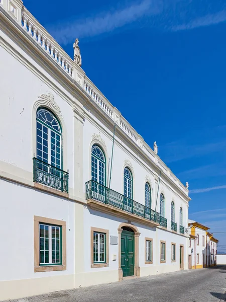 Casa Lopes Tavares Está Localizada Praça Cidade Sede Misericórdia Nisa — Fotografia de Stock