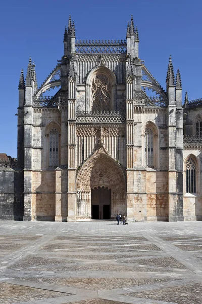 Klášter Batalha Mistrovské Dílo Gotiky Manuelského Dominikánského Řádu Portugalsko Světového — Stock fotografie