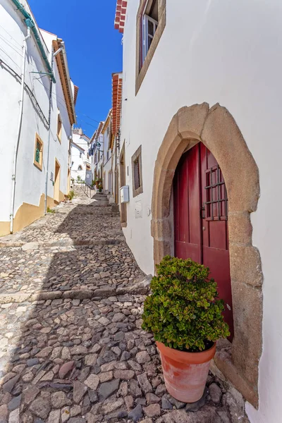 Quartiere Ebraico Medievale Ghetto Judiaria Castelo Vide Alto Alentejo Portogallo — Foto Stock