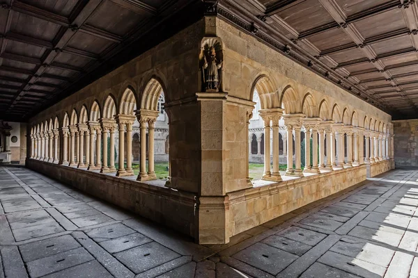 Claustro Mosteiro Bento Santo Tirso Portugal Ordem Beneditina Construído Estilo — Fotografia de Stock