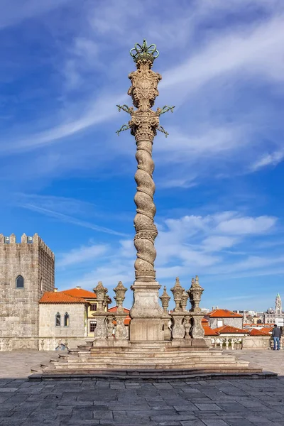 Pilório Foi Colocado Praça Catedral Também Conhecida Como Terreiro Frente — Fotografia de Stock