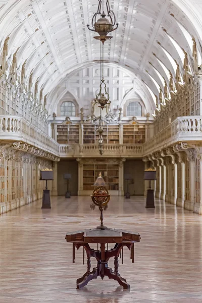 Mafra Portugal Setembro 2013 Biblioteca Palácio Nacional Mafra Ordem Religiosa — Fotografia de Stock