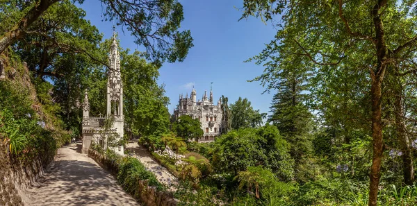 Sintra Portugalsko Červenec 2015 Kaple Regaleira Palác Zahrady Neo Manuelský — Stock fotografie