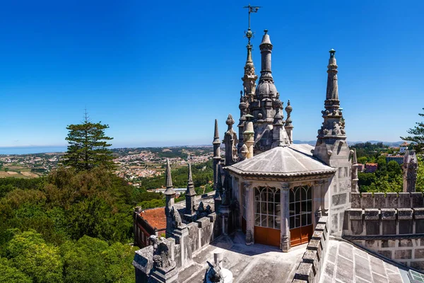 Sintra Portugal Julho 2015 Vista Cidade Sintra Partir Dos Telhados — Fotografia de Stock
