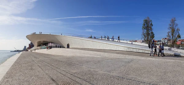 Lisboa Portugal Octubre 2016 Maat Museo Arte Arquitectura Tecnología Abierto — Foto de Stock