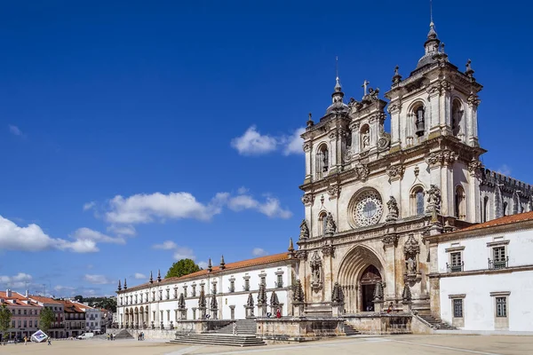 Alcobaça Portugal Juli 2013 Alcobaca Kloster Ett Mästerverk Den Gotiska — Stockfoto