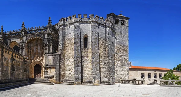 Tomar Portugalsko Července 2013 Templar Klášter Krista Tomar Portugalsko Jedna — Stock fotografie