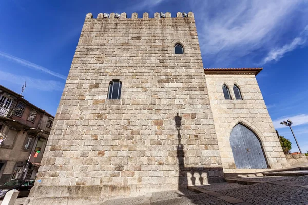 Torre Medieval Rua Dom Pedro Pitoes Cidade Porto Portugal Arquitetura — Fotografia de Stock