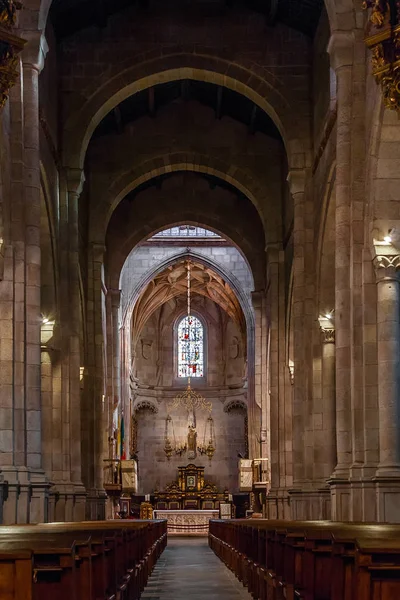 Брага, Португалия - 28 декабря 2017 года: Se de Braga Cathedral inter — стоковое фото