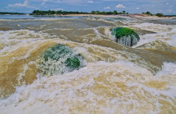 Rapidas Raudales Aturas Puerto Ayacucho Río Orinoco Estado Amazonas Venezuela — Foto de Stock