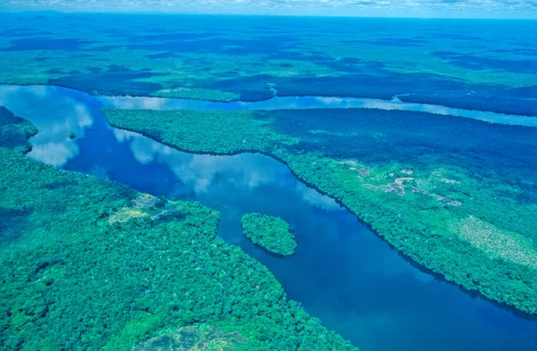 Río Orinoco Del Aire Estado Amazonas Venezuela — Foto de Stock