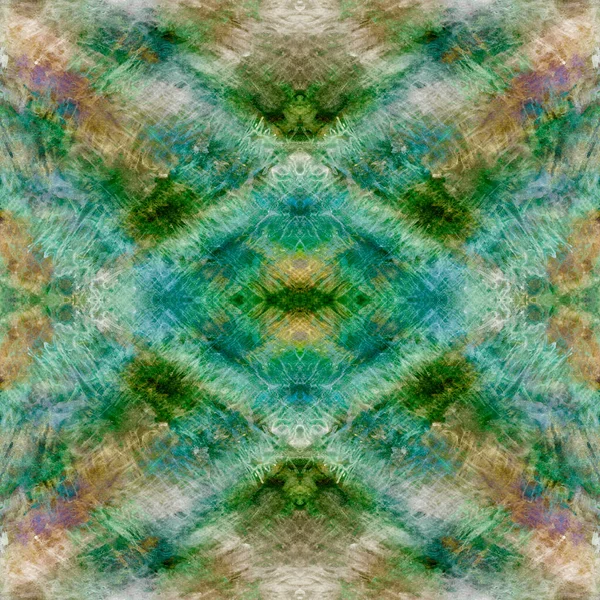 Arkaplan olarak soyut yeşil suluboya vuruşları, el çizimi yaratıcı sanat eserleri