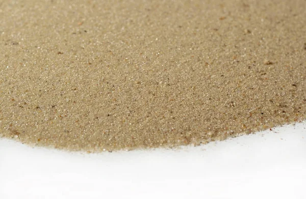 Areia de praia em branco — Fotografia de Stock