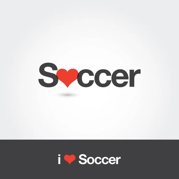 Logo Calcio Con Cuore Design Del Logo Vettoriale Modificabile Vettoriali Stock Royalty Free